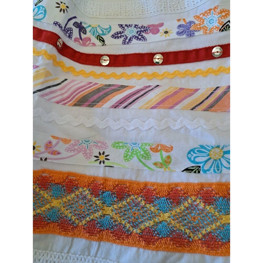 Children's Place Girls Ribbon Skirt & 2 White Tops Lot of Sizes 7/8 & XL 14 - Picture 5 of 13